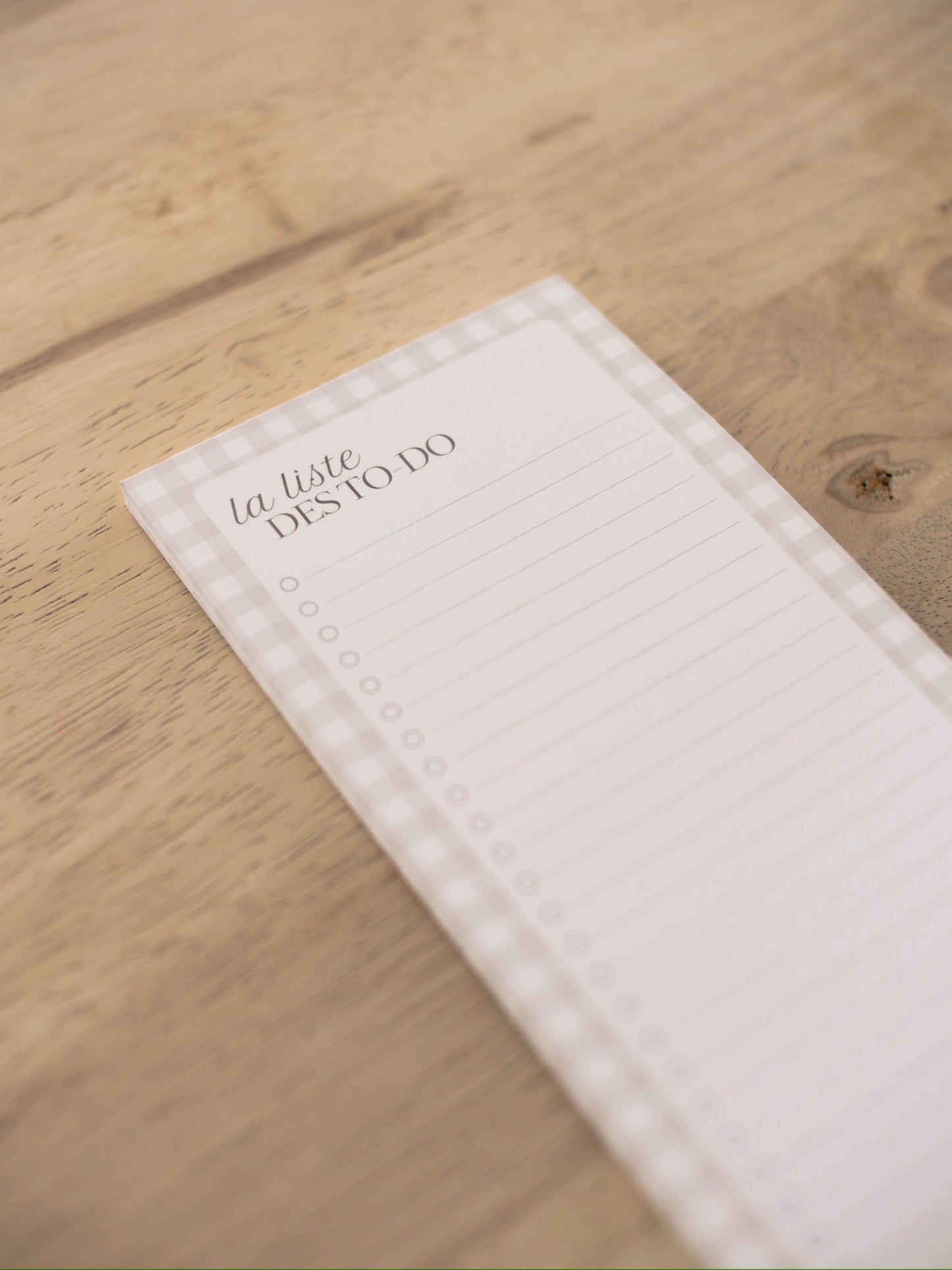 Bloc-notes «to-do de maman»