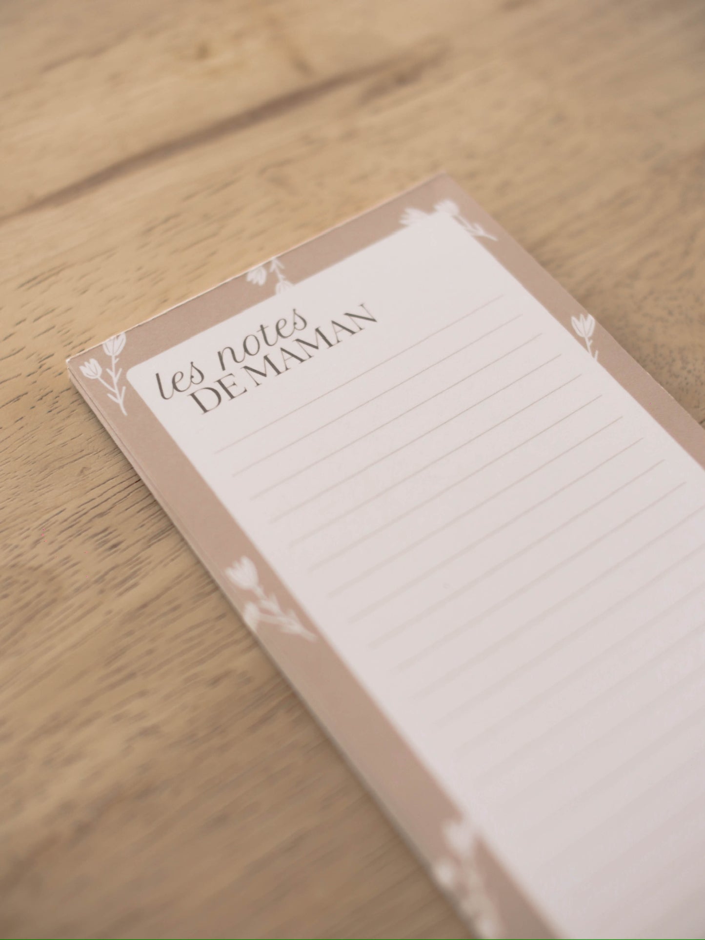 Bloc-notes «les notes de maman»