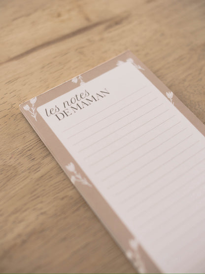 Bloc-notes «les notes de maman»