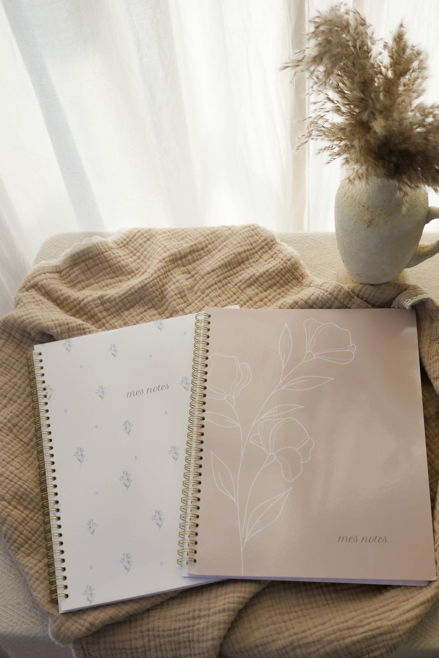 Cahier de notes 8,5x11 po – Grand format – 50 pages