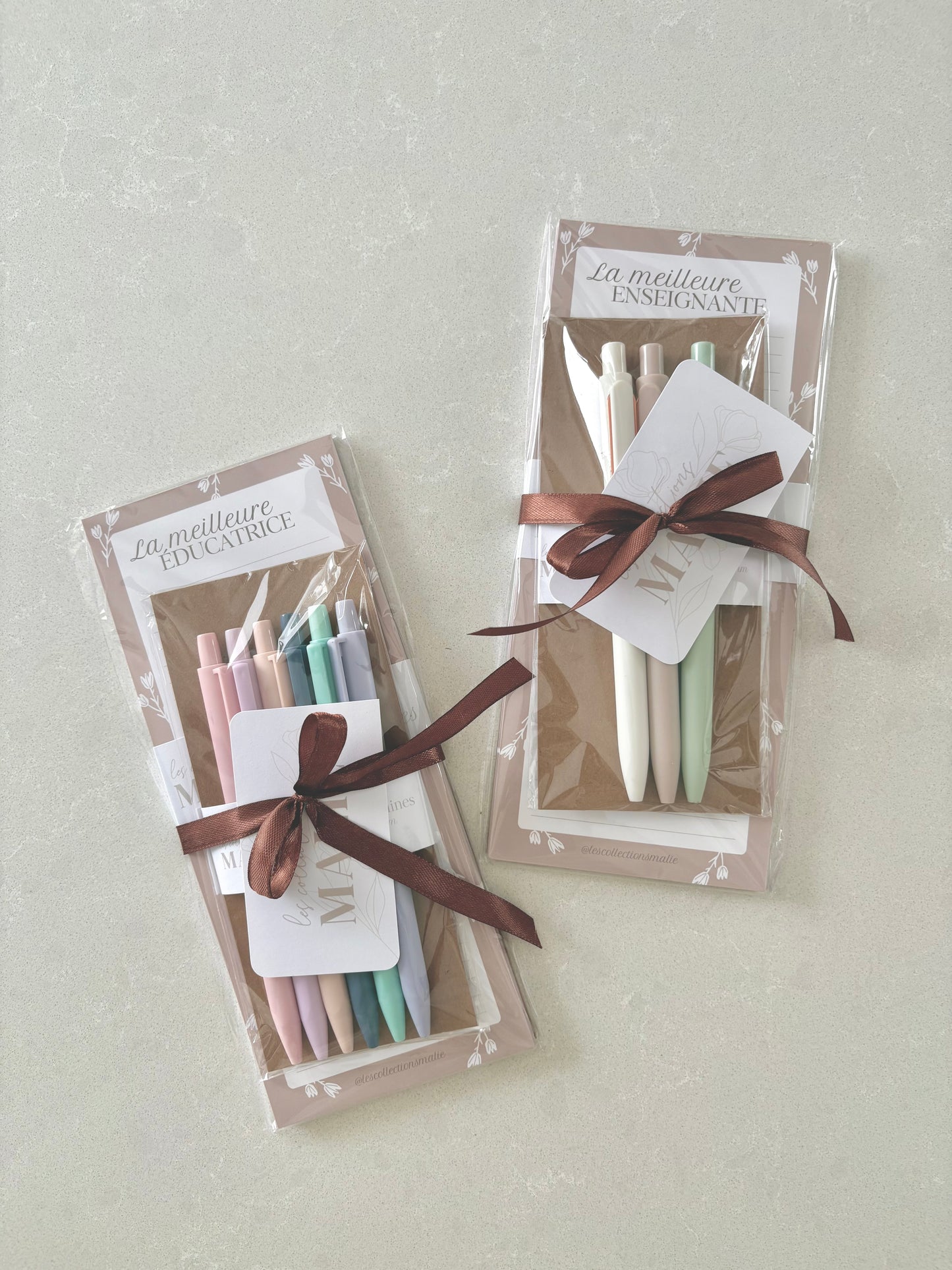 Ensemble bloc-notes «meilleure éducatrice» & crayons