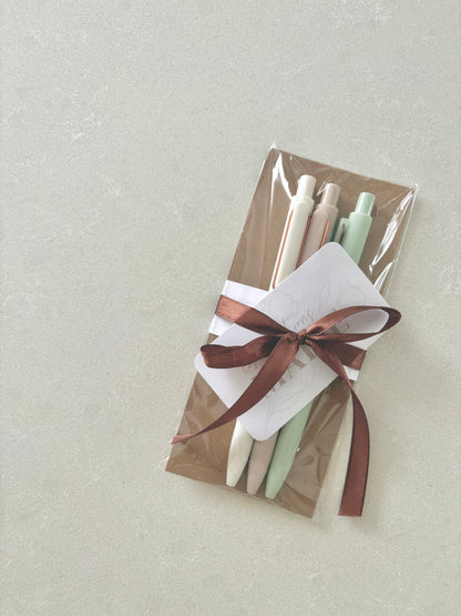 Ensemble de 3 Stylos