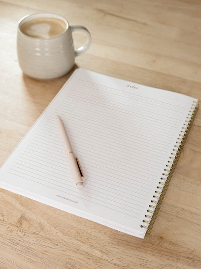 Agenda sans date - Hebdomadaire