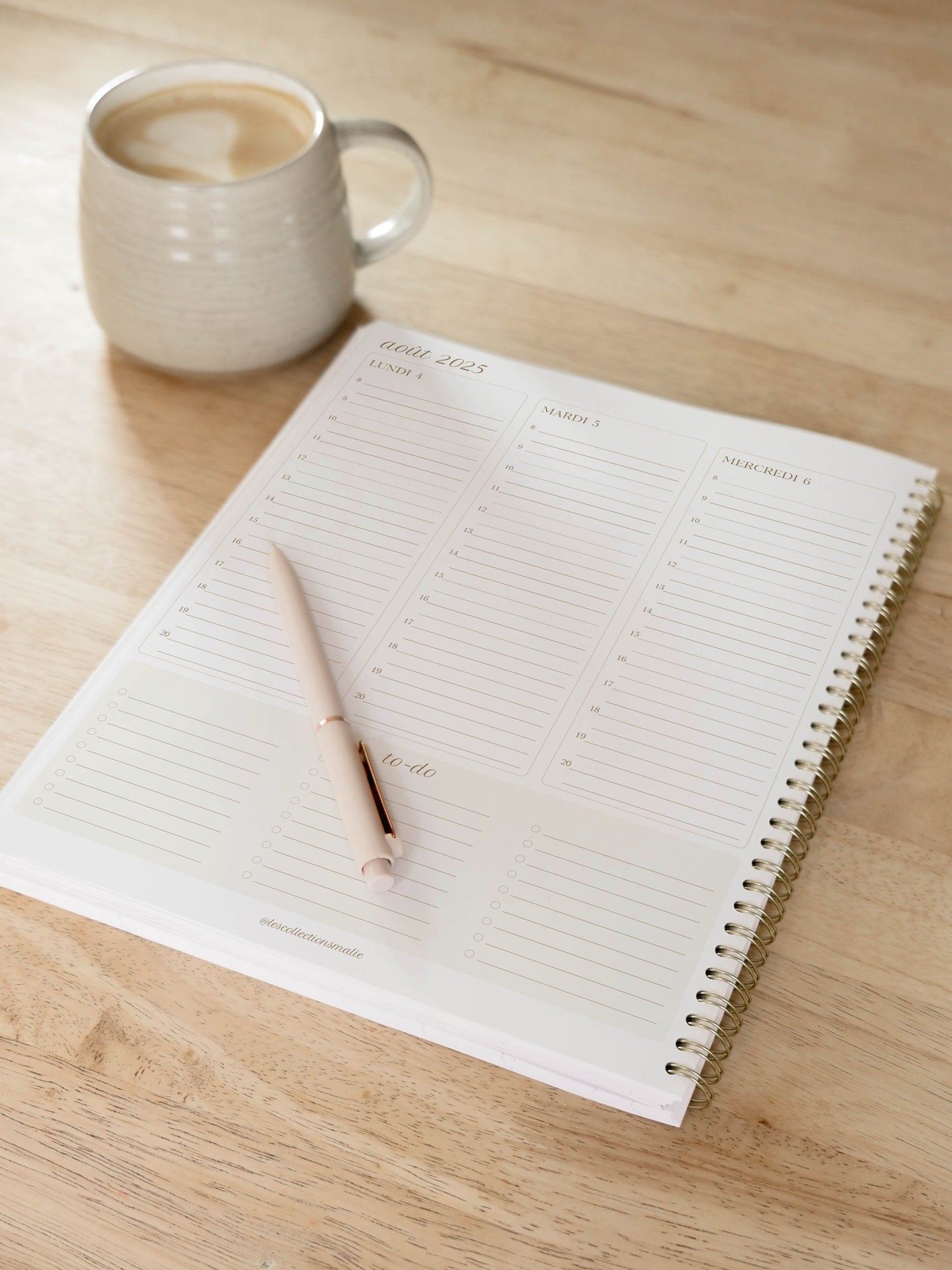 Agenda daté 2025-2026