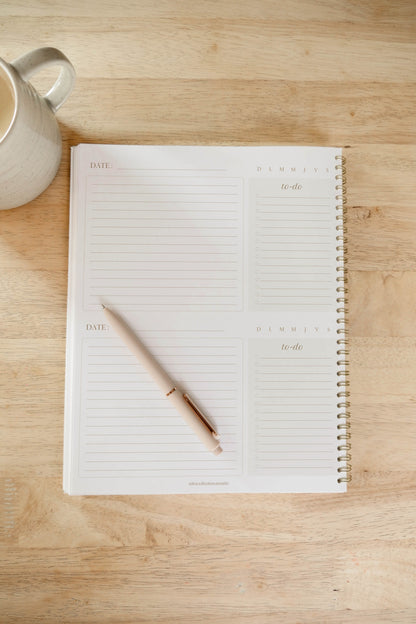 Agenda sans date - Journalier