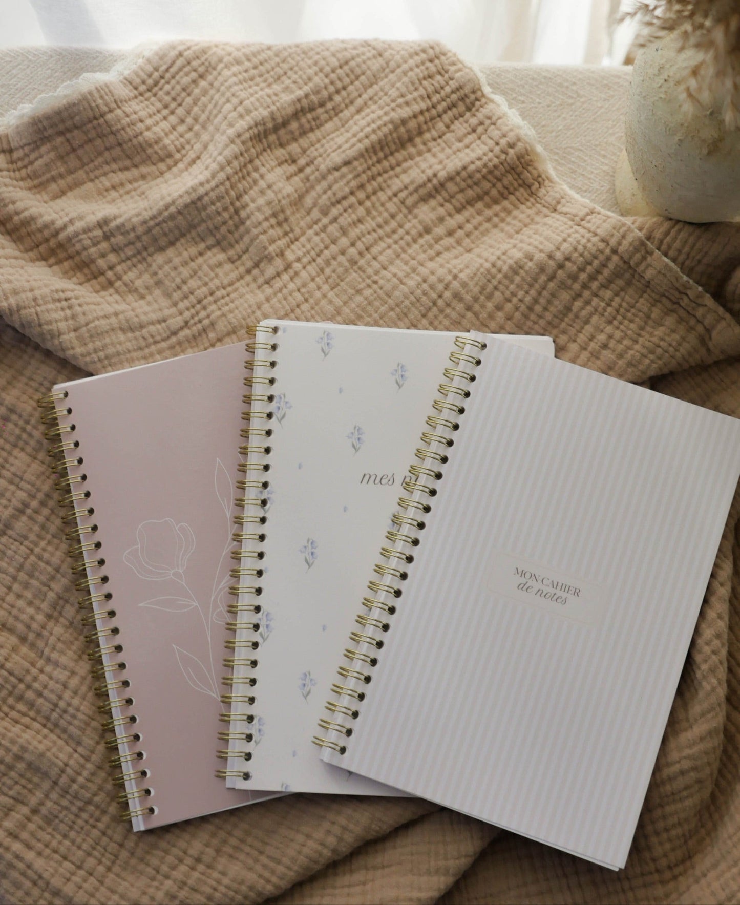Cahier de notes 8,5x5,5 po – 50 pages – Couverture laminée