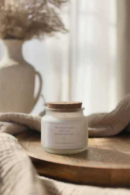 Bougie annonce de grossesse – Idée cadeau originale pour vos proches